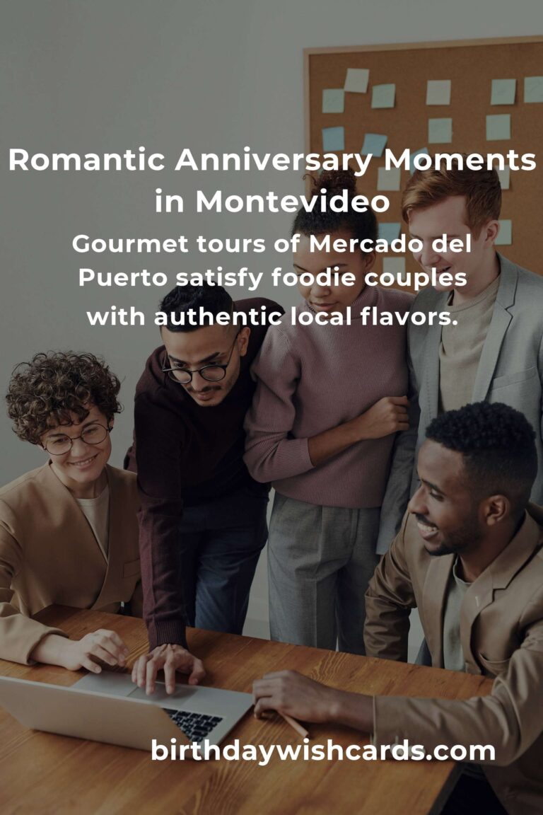 11 Unforgettable Company Anniversary Ideas for Couples in Montevideo