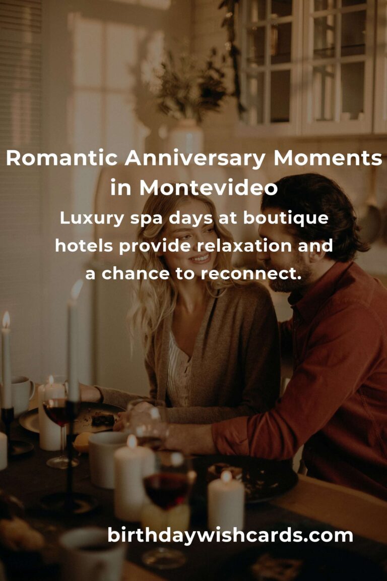 11 Unforgettable Company Anniversary Ideas for Couples in Montevideo