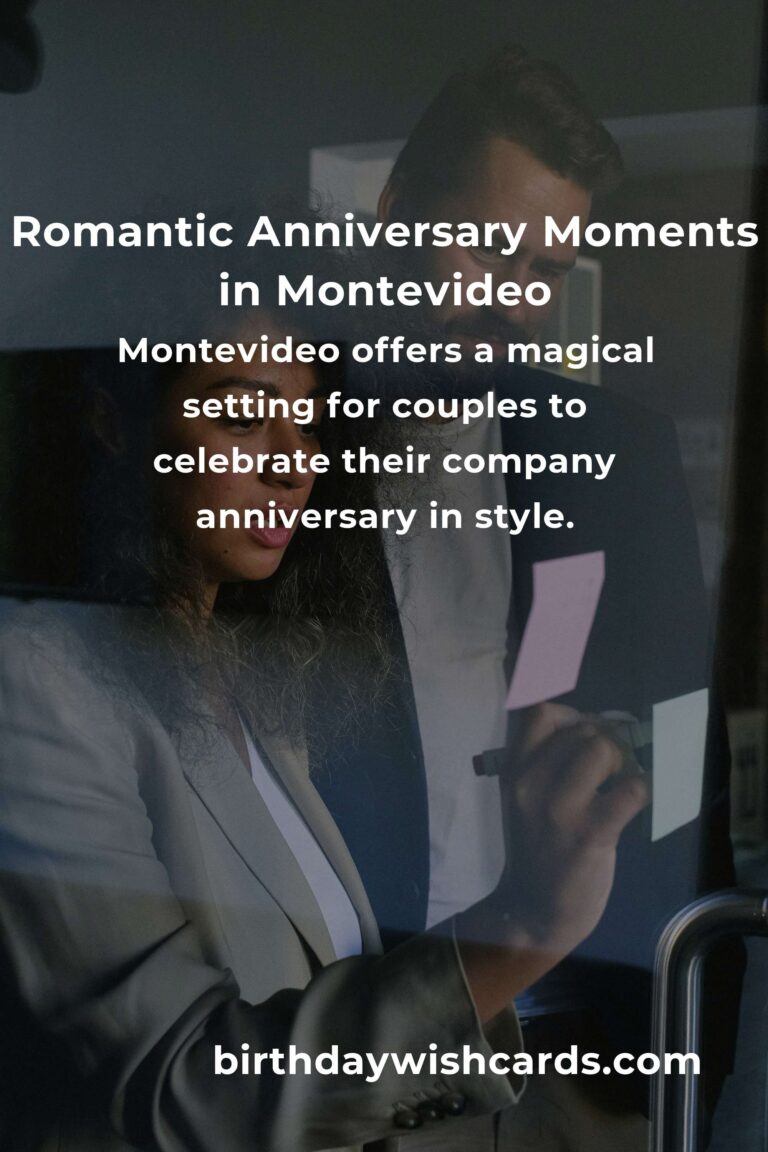 11 Unforgettable Company Anniversary Ideas for Couples in Montevideo