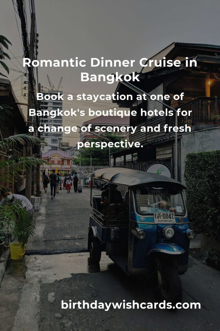 12 Unforgettable Business Anniversary Ideas for Couples in Bangkok