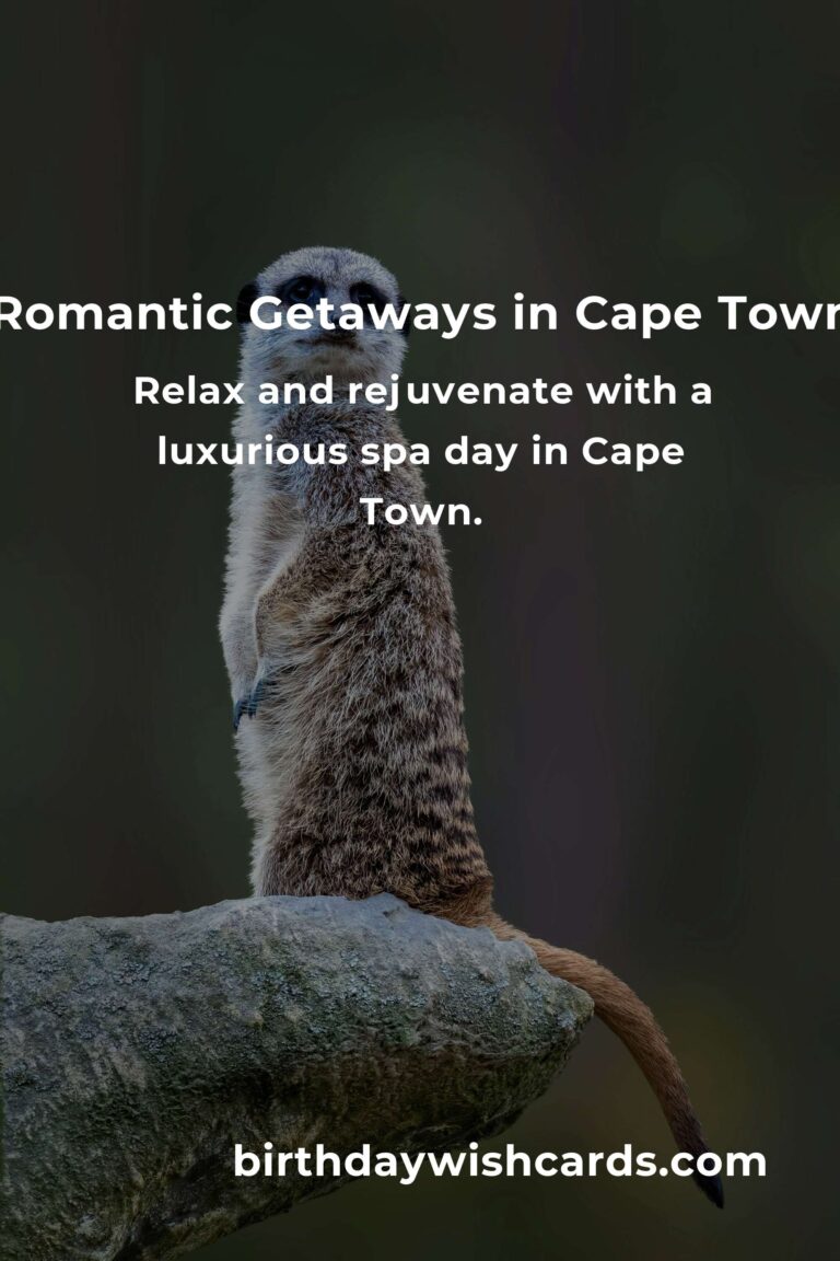 12 Unique Anniversary Ideas for Couples in Cape Town