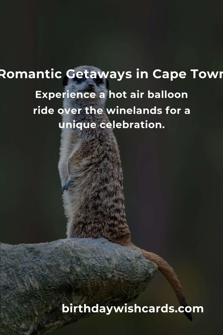 12 Unique Anniversary Ideas for Couples in Cape Town