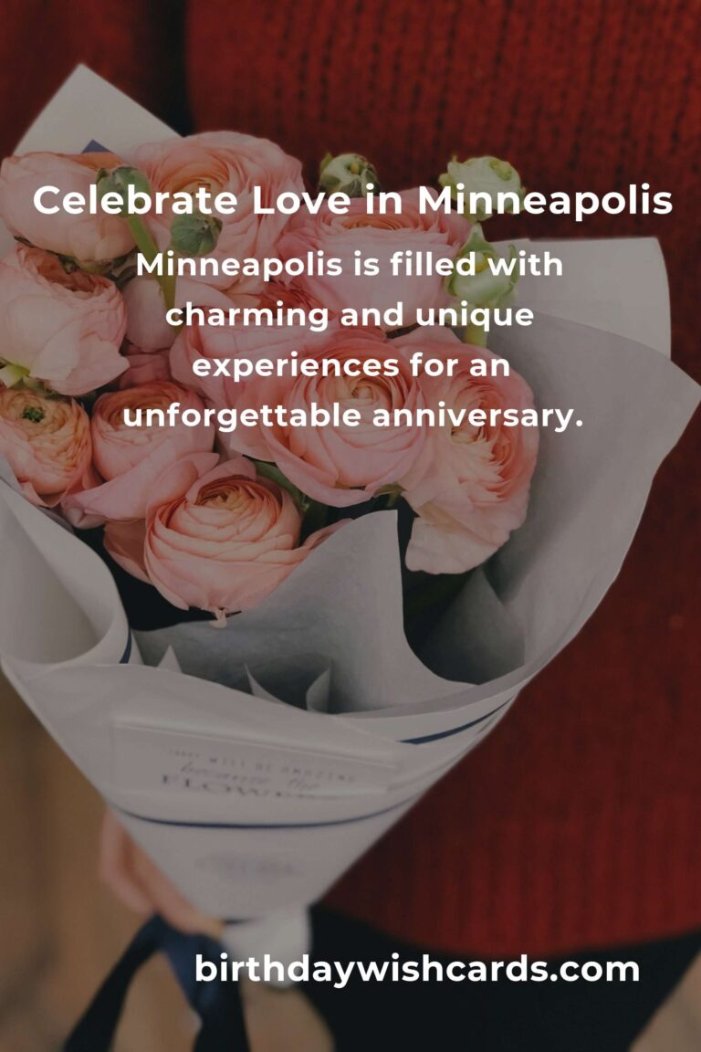 14 Heartfelt Anniversary Ideas for Couples Celebrating in Minneapolis
