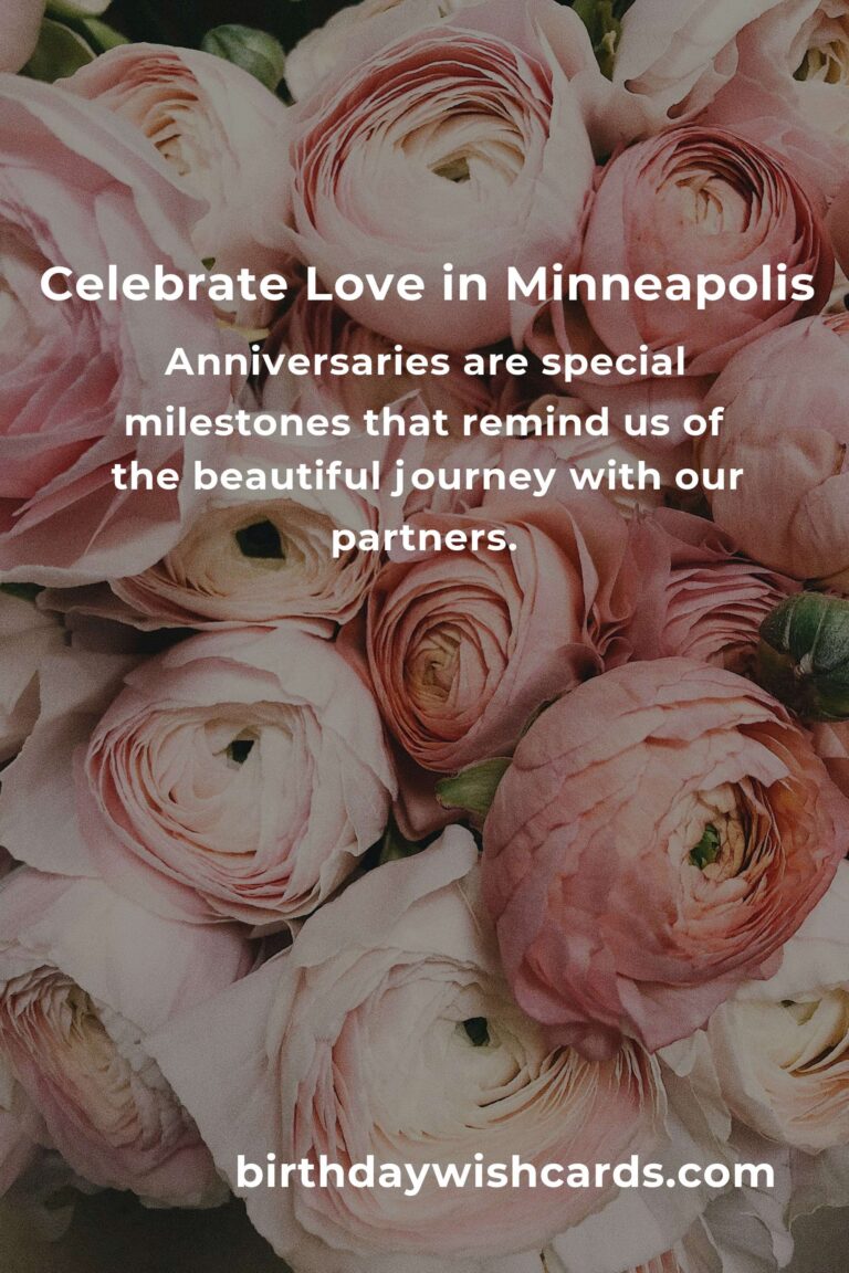14 Heartfelt Anniversary Ideas for Couples Celebrating in Minneapolis