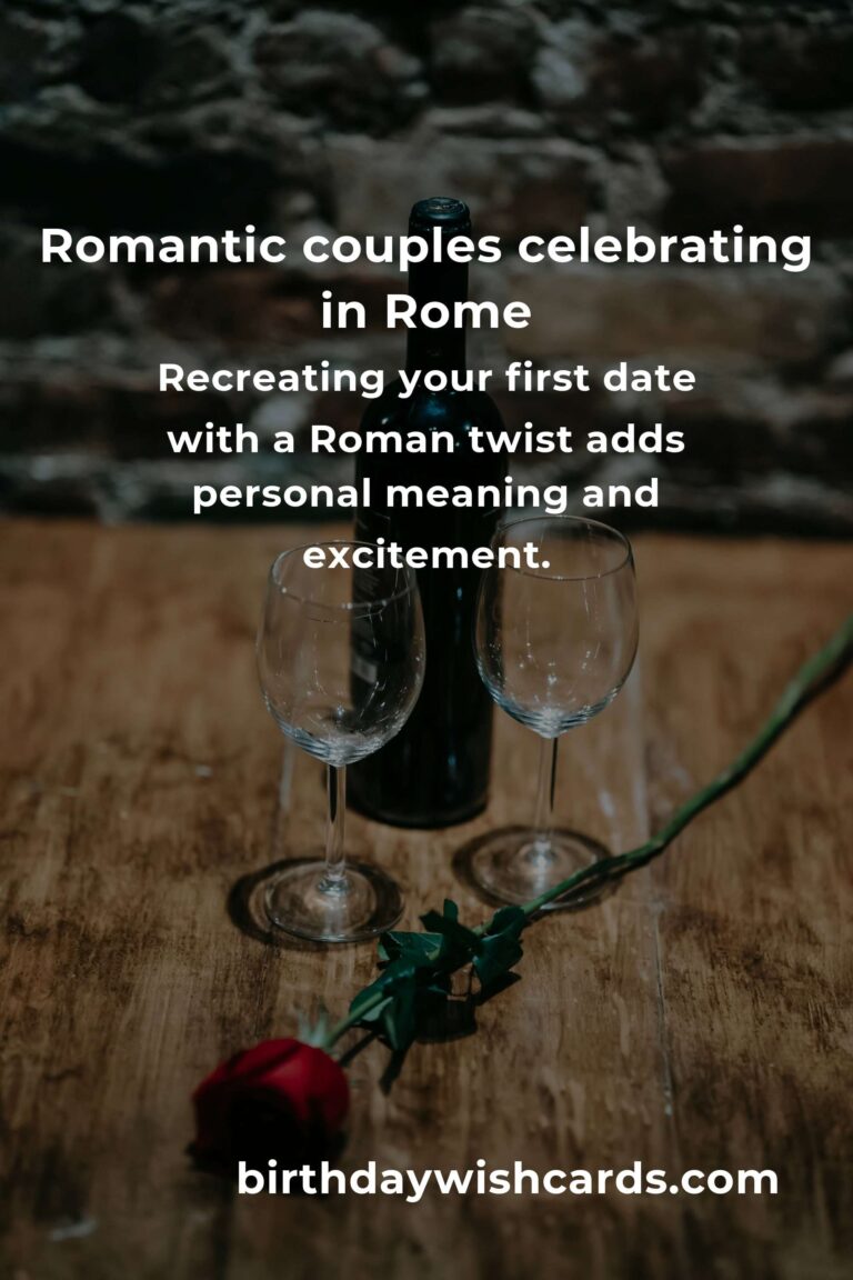 14 Unforgettable First Date Anniversary Ideas for Couples in Rome: Rekindle Your Love in the Eternal City