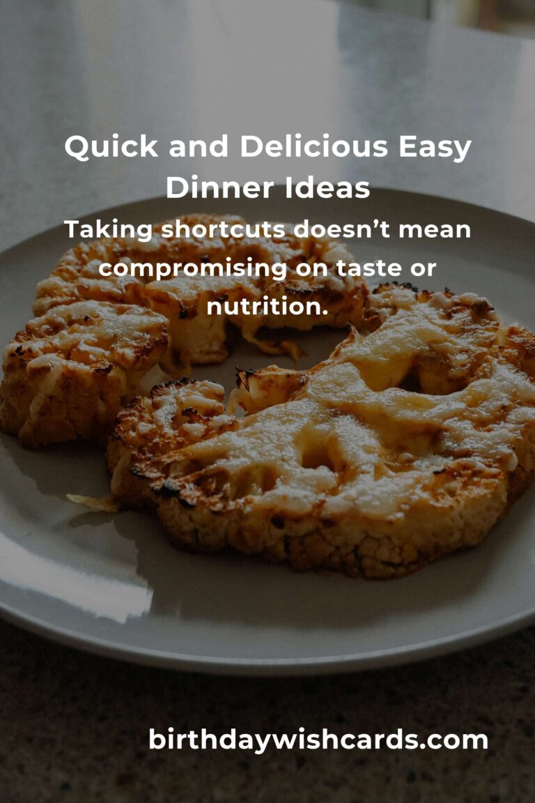 15 Easy Dinner Ideas for Busy Food Lovers: Quick, Delicious, and Stress-Free Meals