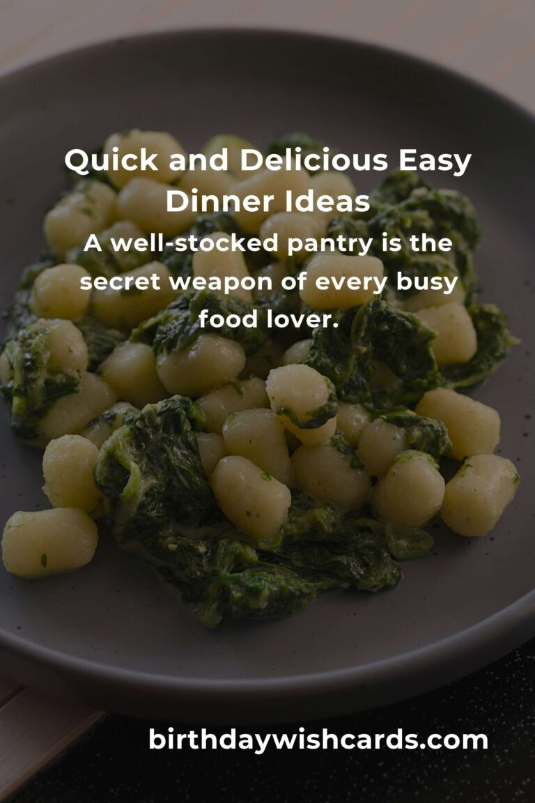 15 Easy Dinner Ideas for Busy Food Lovers: Quick, Delicious, and Stress-Free Meals