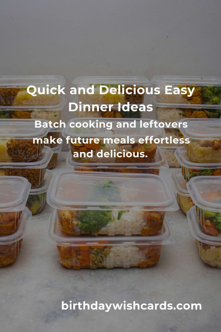 15 Easy Dinner Ideas for Busy Food Lovers: Quick, Delicious, and Stress-Free Meals