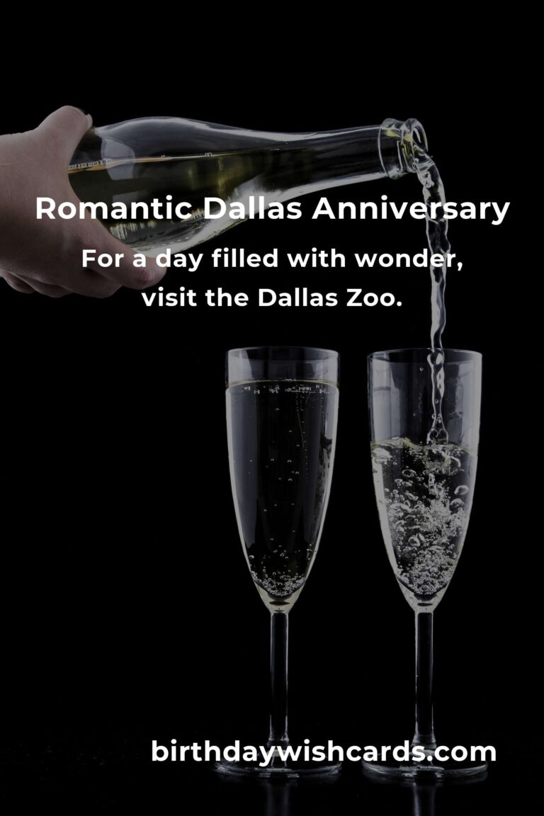 16 Heartfelt Relationship Anniversary Ideas for Couples in Dallas