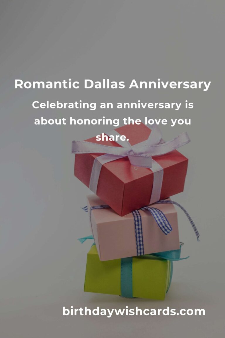 16 Heartfelt Relationship Anniversary Ideas for Couples in Dallas