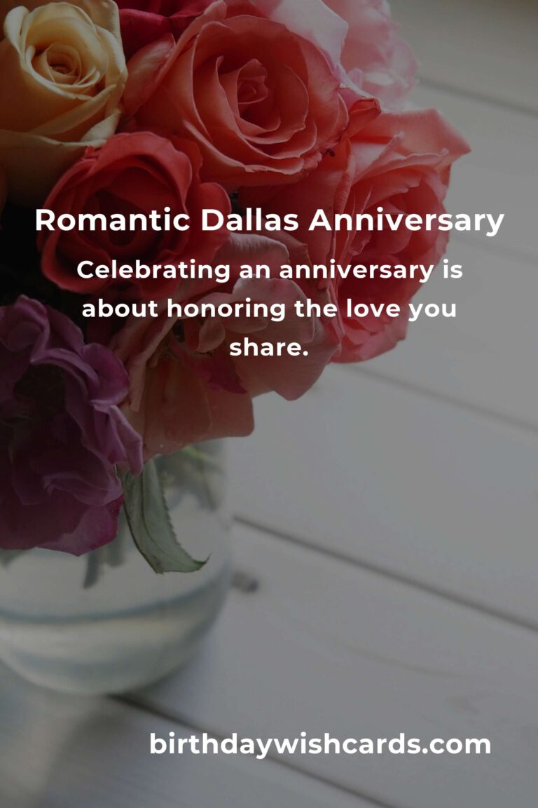 16 Heartfelt Relationship Anniversary Ideas for Couples in Dallas