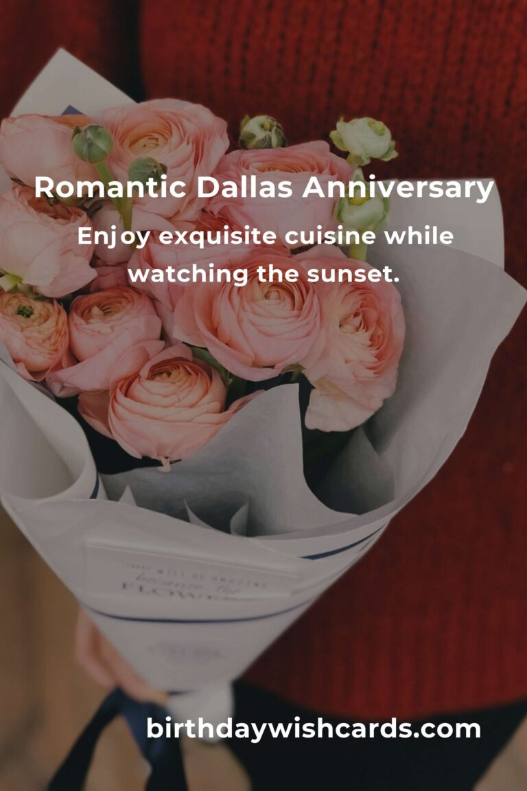 16 Heartfelt Relationship Anniversary Ideas for Couples in Dallas