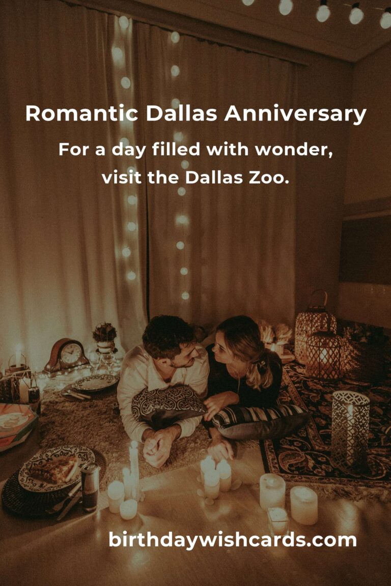 16 Heartfelt Relationship Anniversary Ideas for Couples in Dallas