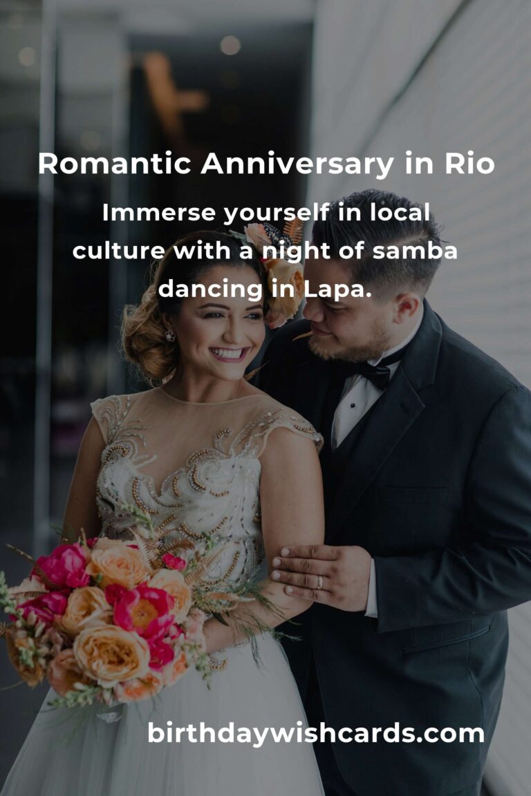 16 Unforgettable Wedding Anniversary Ideas for Couples in Rio de Janeiro