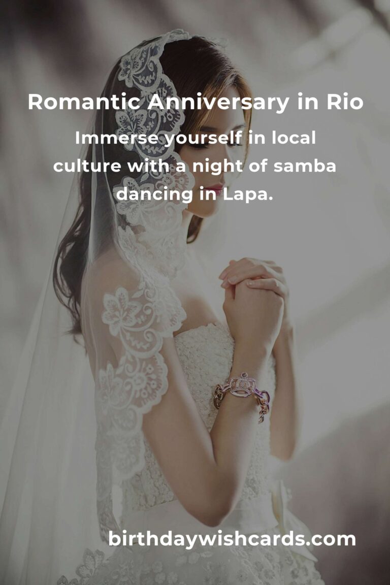 16 Unforgettable Wedding Anniversary Ideas for Couples in Rio de Janeiro