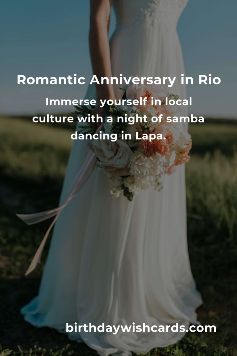 16 Unforgettable Wedding Anniversary Ideas for Couples in Rio de Janeiro