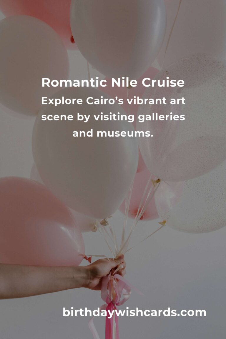 18 Heartfelt Anniversary Ideas for Couples in Cairo: Celebrate Your Love in Style