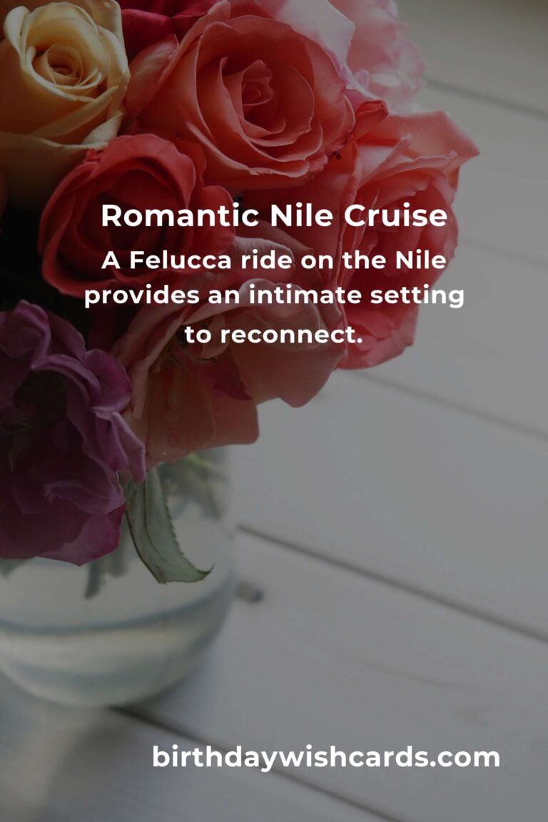18 Heartfelt Anniversary Ideas for Couples in Cairo: Celebrate Your Love in Style