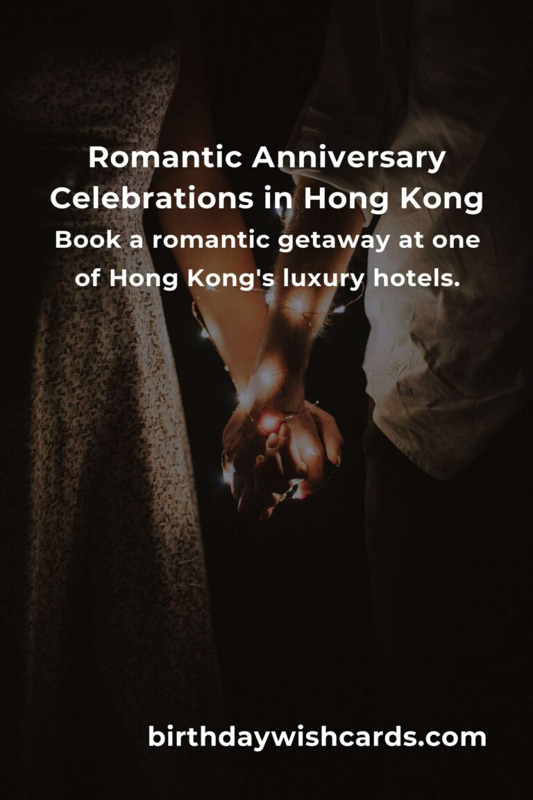 18 Romantic Anniversary Ideas for Couples in Hong Kong