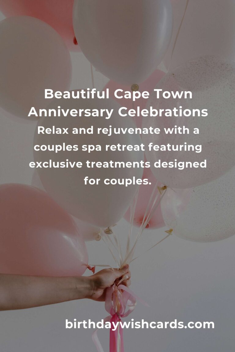 19 Memorable Business Anniversary Ideas for Couples in Cape Town