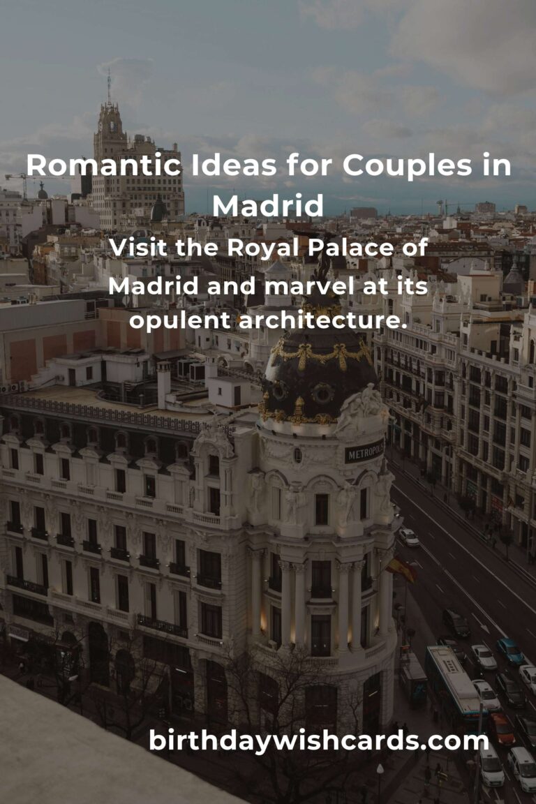 19 Memorable Career Anniversary Ideas for Couples in Madrid