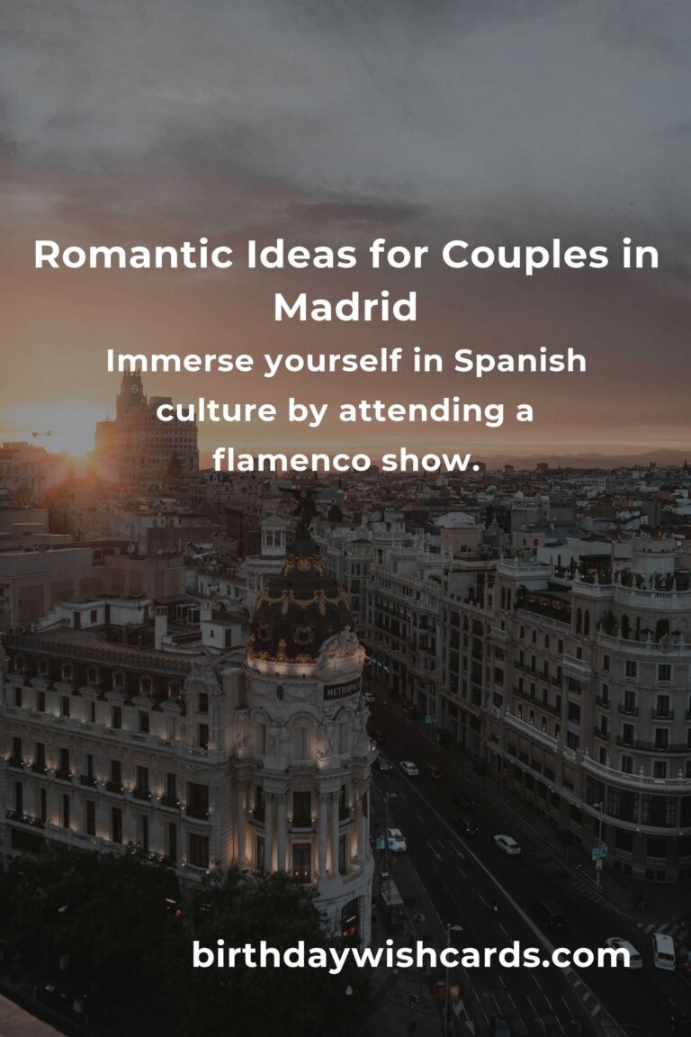 19 Memorable Career Anniversary Ideas for Couples in Madrid