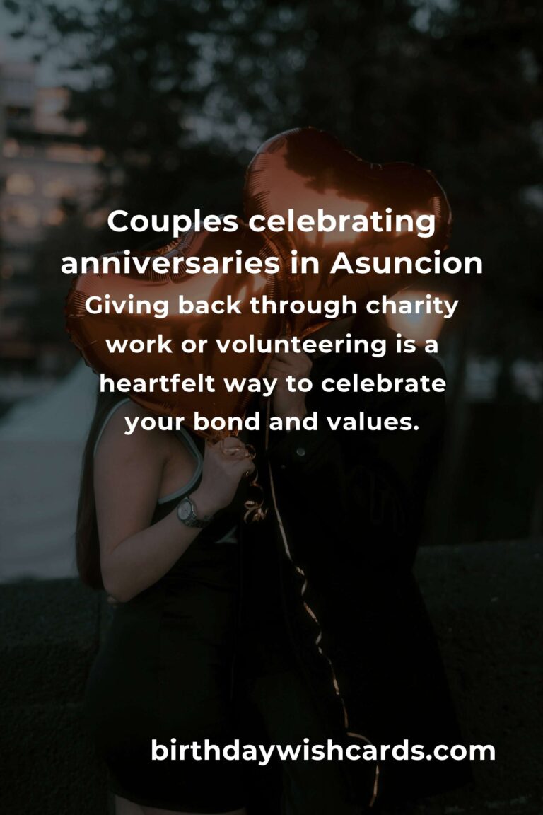 20 Heartfelt Anniversary Ideas for Couples in Asuncion: Celebrate Your Love in Unforgettable Ways