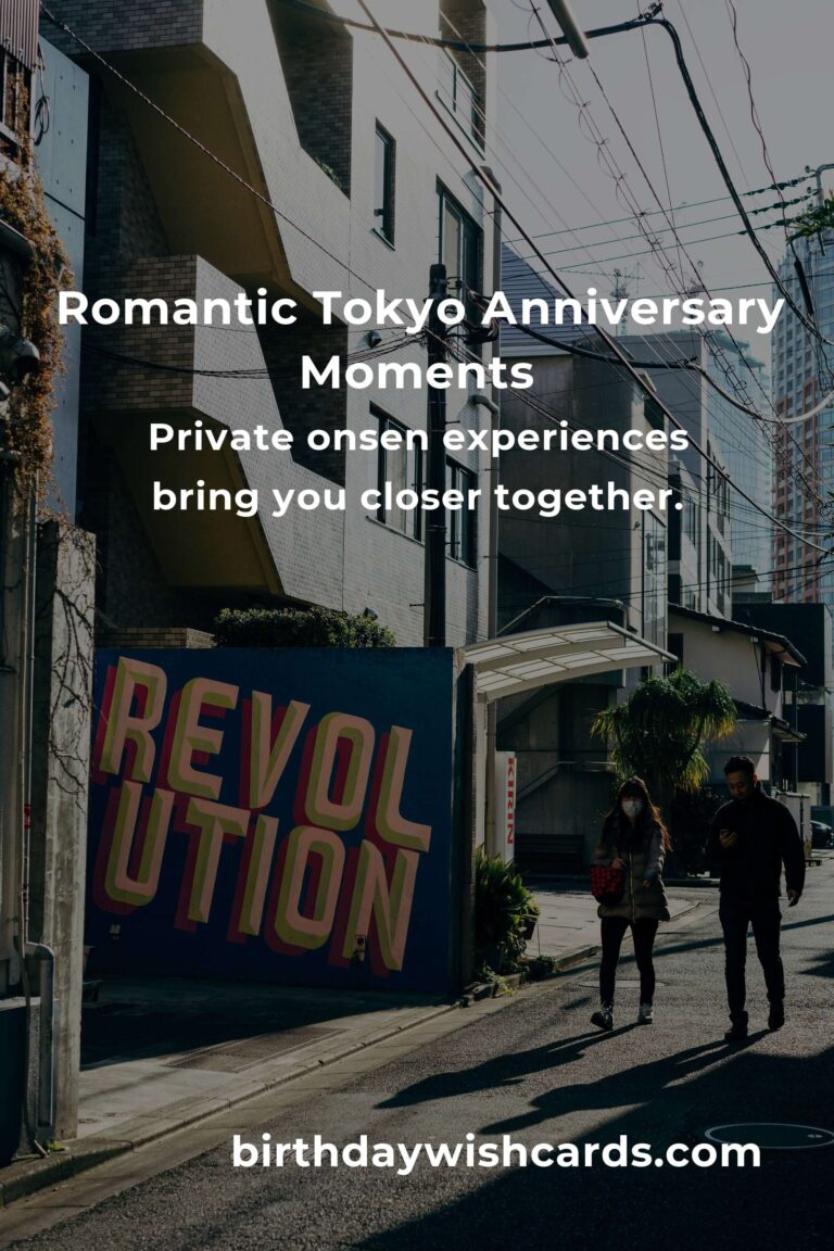 20 Unforgettable Relationship Anniversary Ideas for Couples in Tokyo: Celebrate Your Love in the Heart of Japan