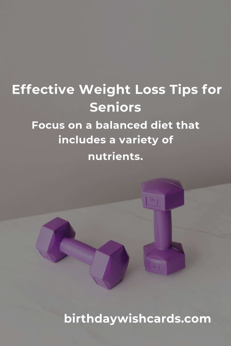 25 Expert Tips for Effective Weight Loss in Your 60s