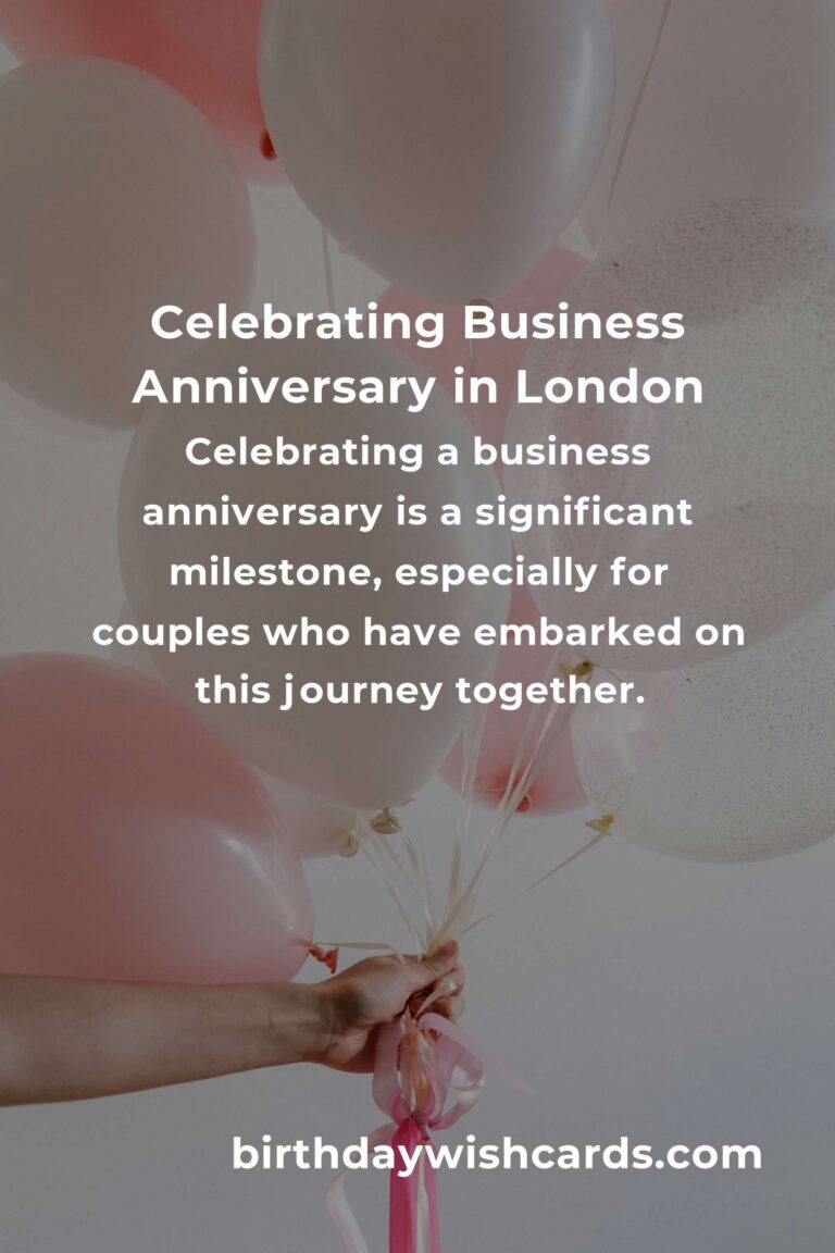 25 Memorable Business Anniversary Ideas for Couples in London