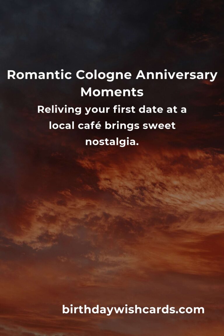 25 Unforgettable Wedding Anniversary Ideas for Couples in Cologne: Celebrate Your Love in the Heart of Germany