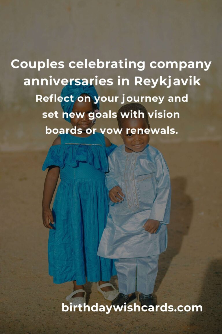 28 Heartfelt Company Anniversary Ideas for Couples in Reykjavik: Celebrate Love & Success Together