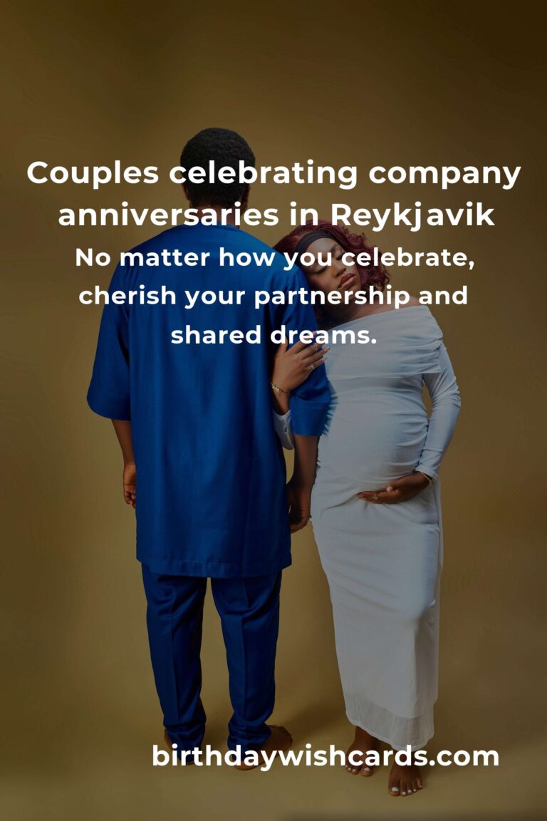 28 Heartfelt Company Anniversary Ideas for Couples in Reykjavik: Celebrate Love & Success Together