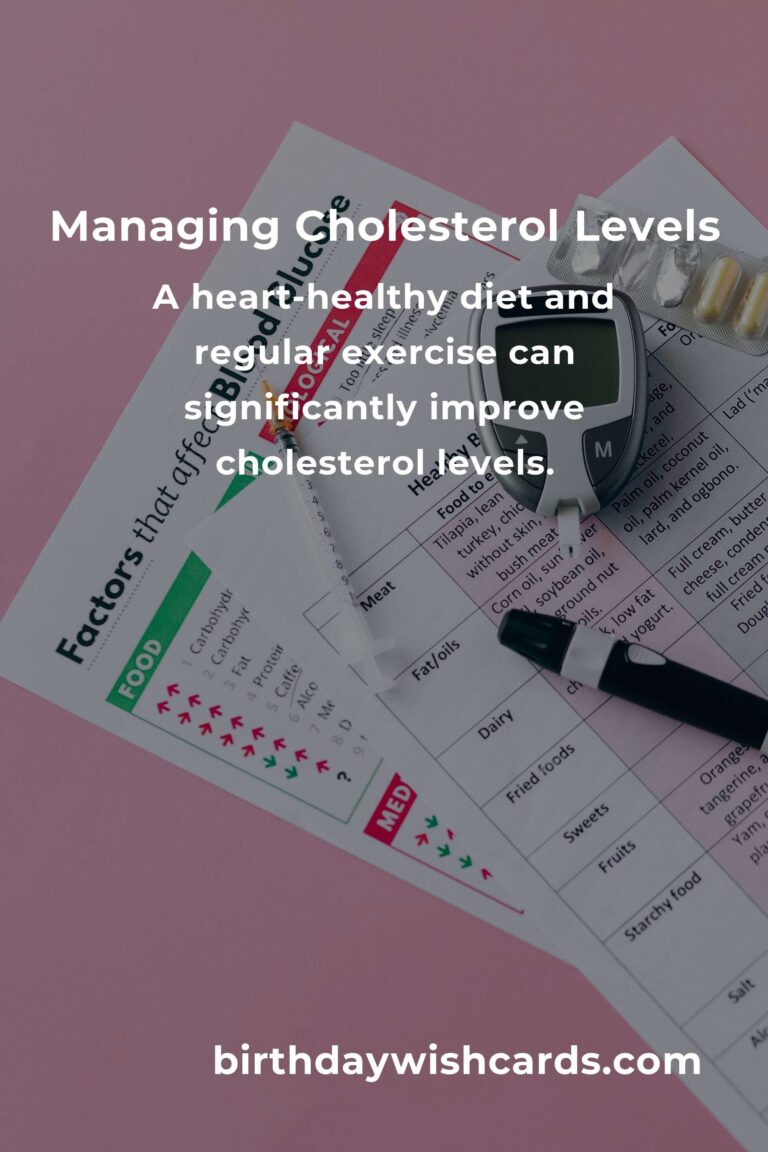 30 Tips for Managing Cholesterol Levels in Your 60s