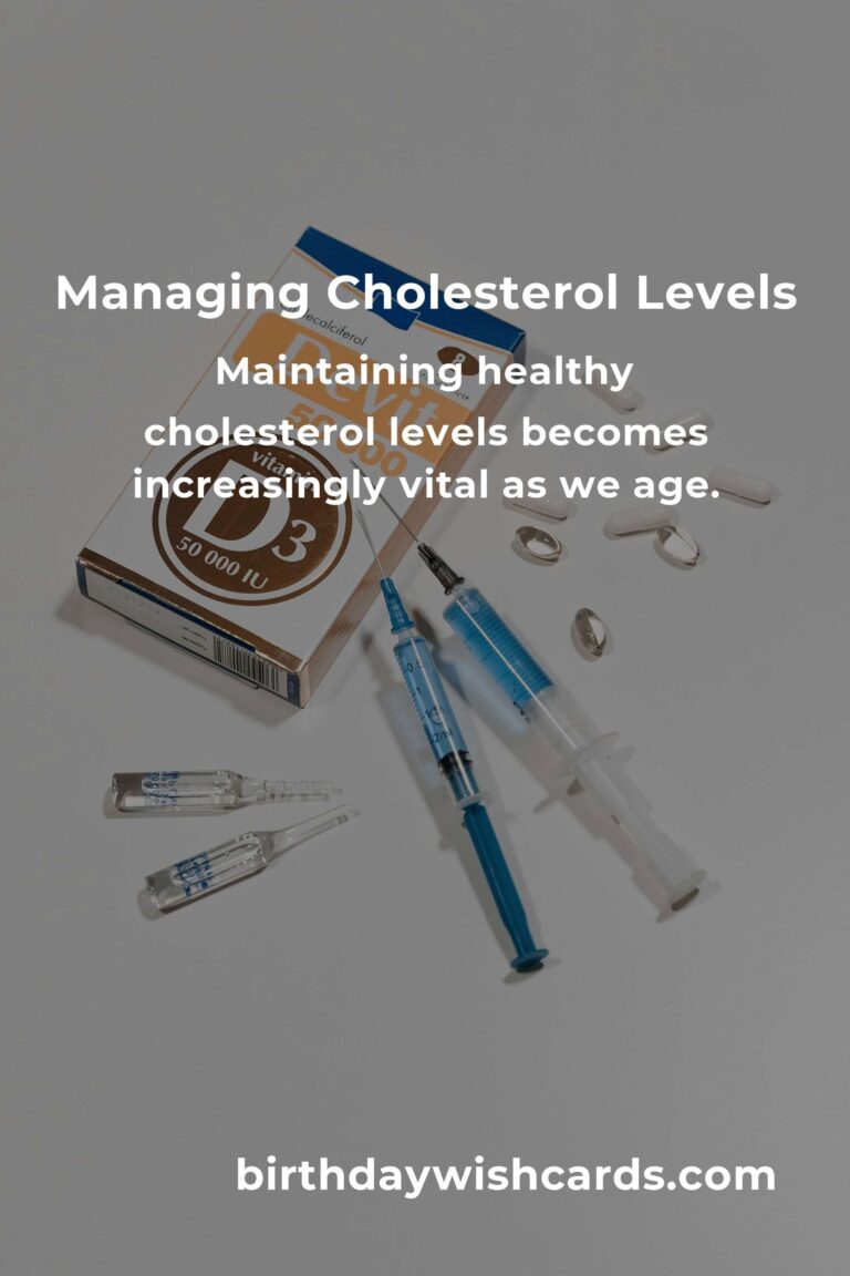 30 Tips for Managing Cholesterol Levels in Your 60s