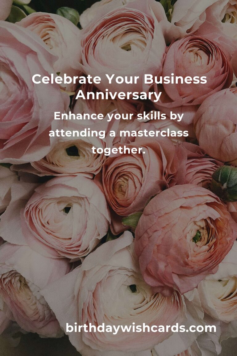 36 Unique Business Anniversary Ideas for Couples in Singapore