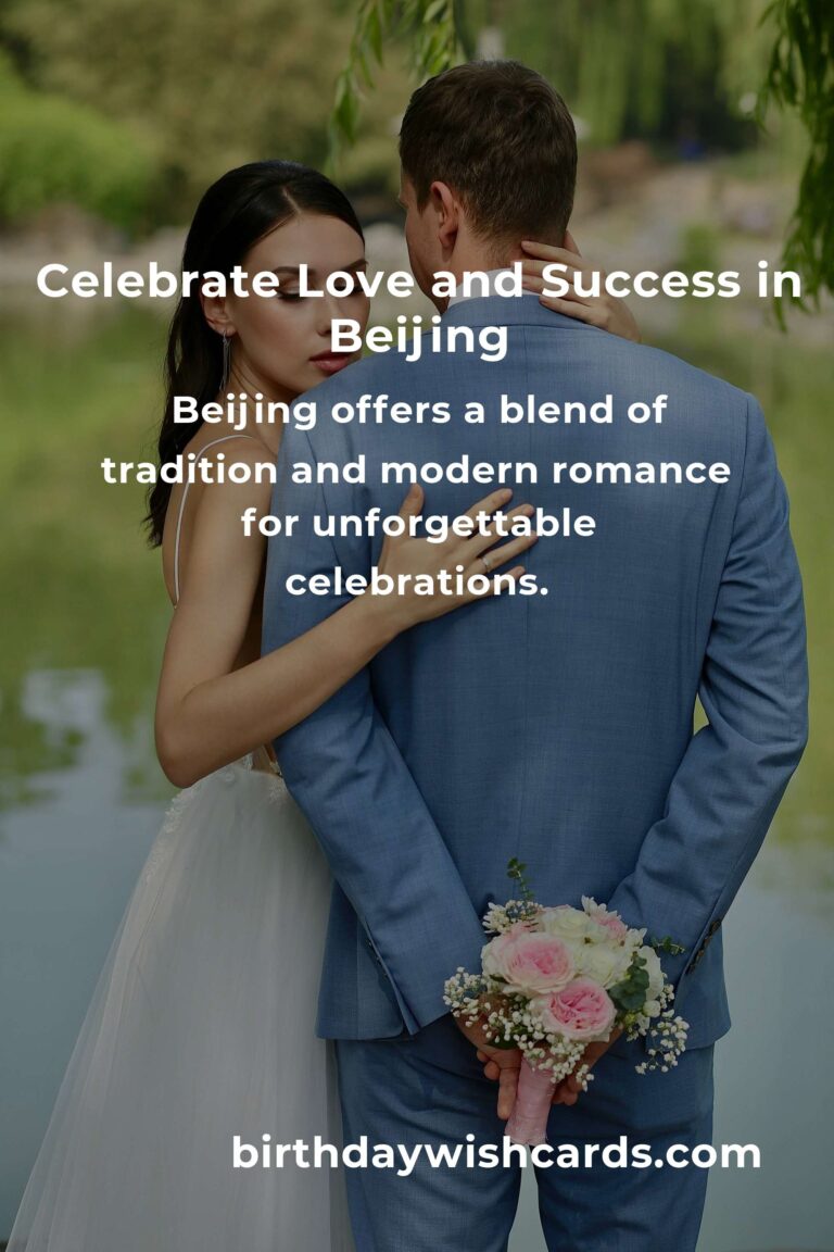 37 Heartfelt Business Anniversary Ideas for Couples in Beijing: Celebrate Love & Success Together