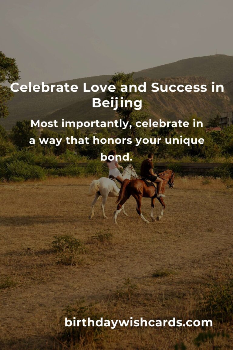 37 Heartfelt Business Anniversary Ideas for Couples in Beijing: Celebrate Love & Success Together