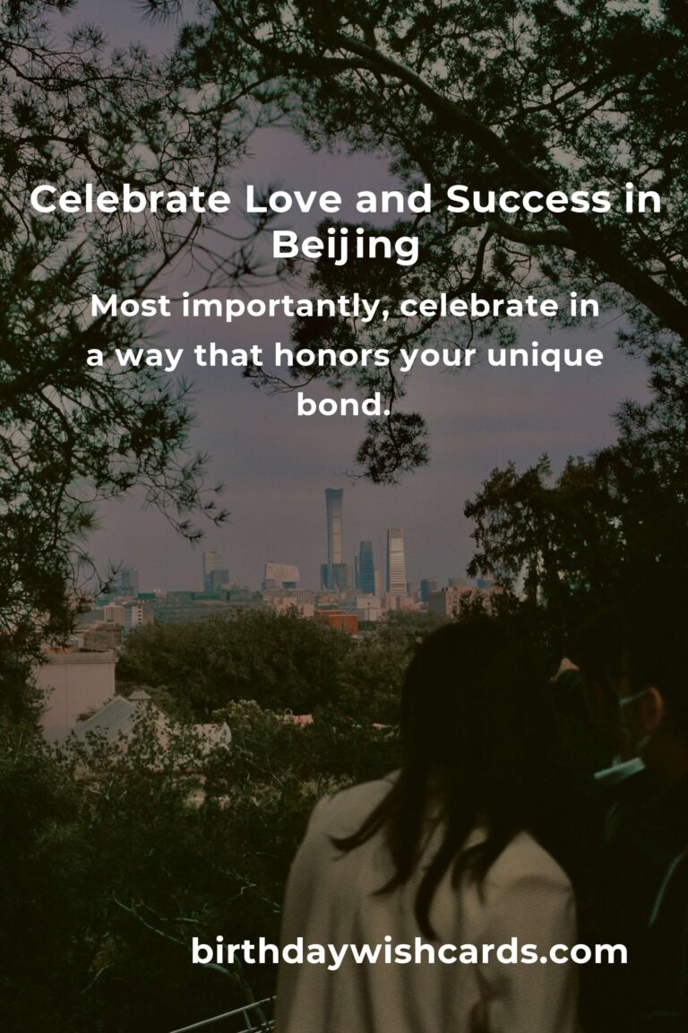 37 Heartfelt Business Anniversary Ideas for Couples in Beijing: Celebrate Love & Success Together