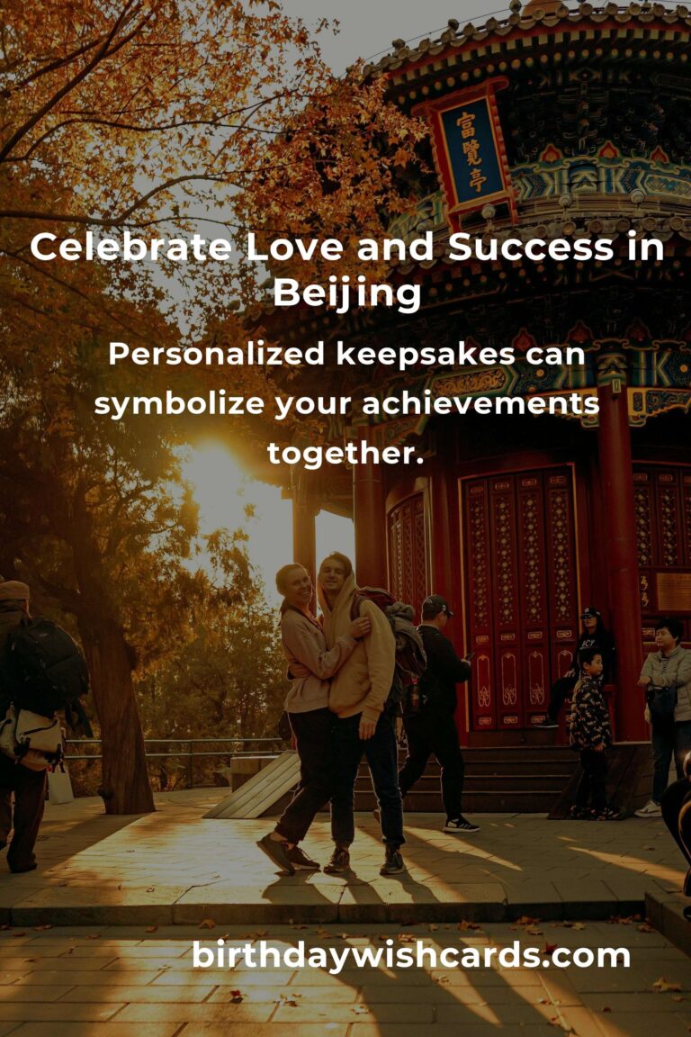37 Heartfelt Business Anniversary Ideas for Couples in Beijing: Celebrate Love & Success Together