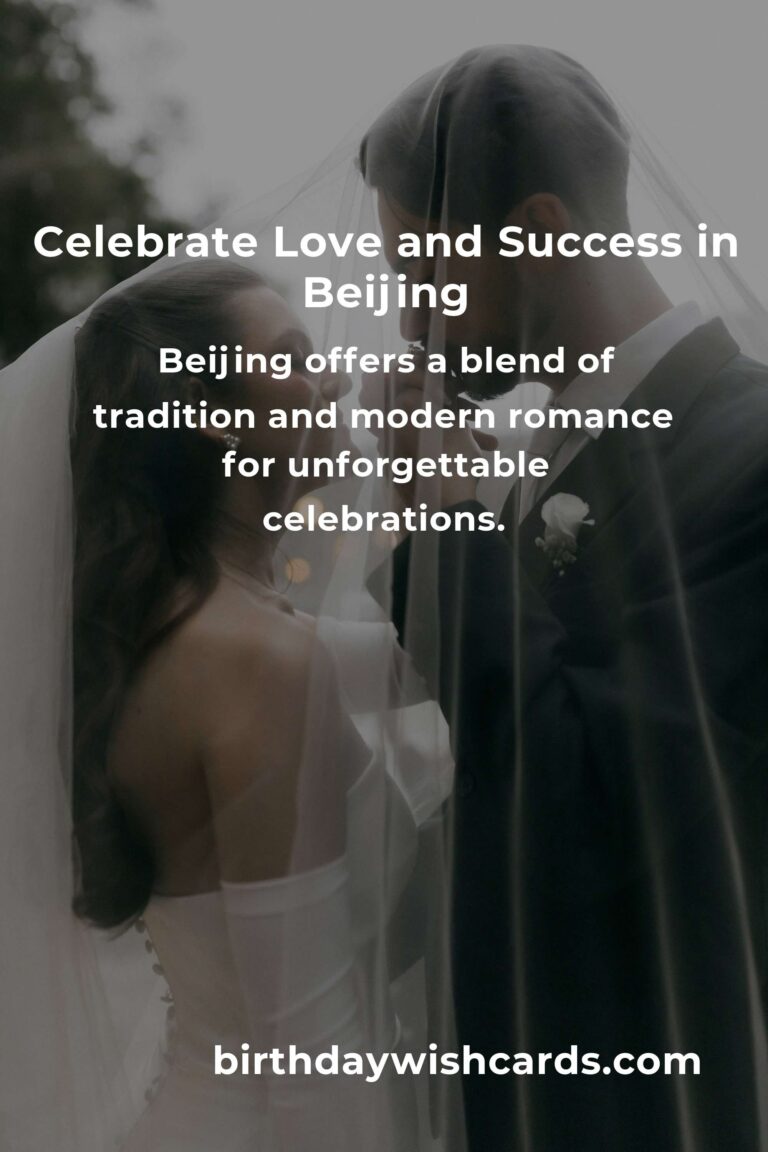 37 Heartfelt Business Anniversary Ideas for Couples in Beijing: Celebrate Love & Success Together