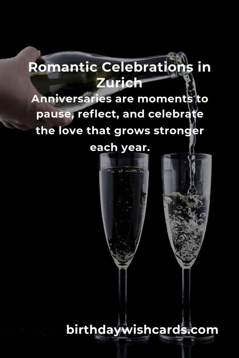 37 Heartfelt Wedding Anniversary Ideas for Couples in Zurich