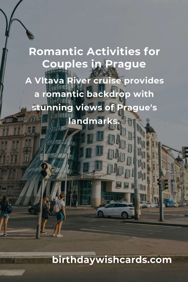 4 Romantic Moving Anniversary Ideas for Couples in Prague