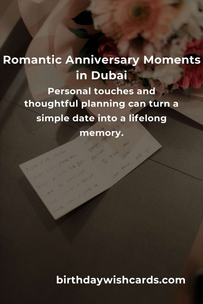 42 Unforgettable Relationship Anniversary Ideas for Couples in Dubai