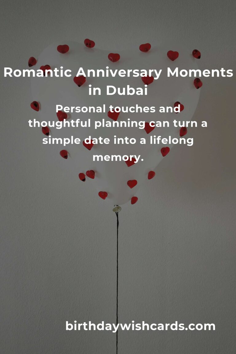 42 Unforgettable Relationship Anniversary Ideas for Couples in Dubai