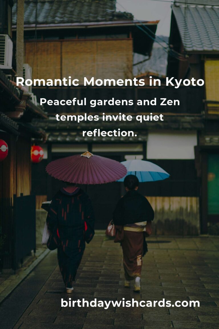 47 Unforgettable Romantic Getaways in Kyoto: Rekindle Your Love in Japan’s Ancient Heart