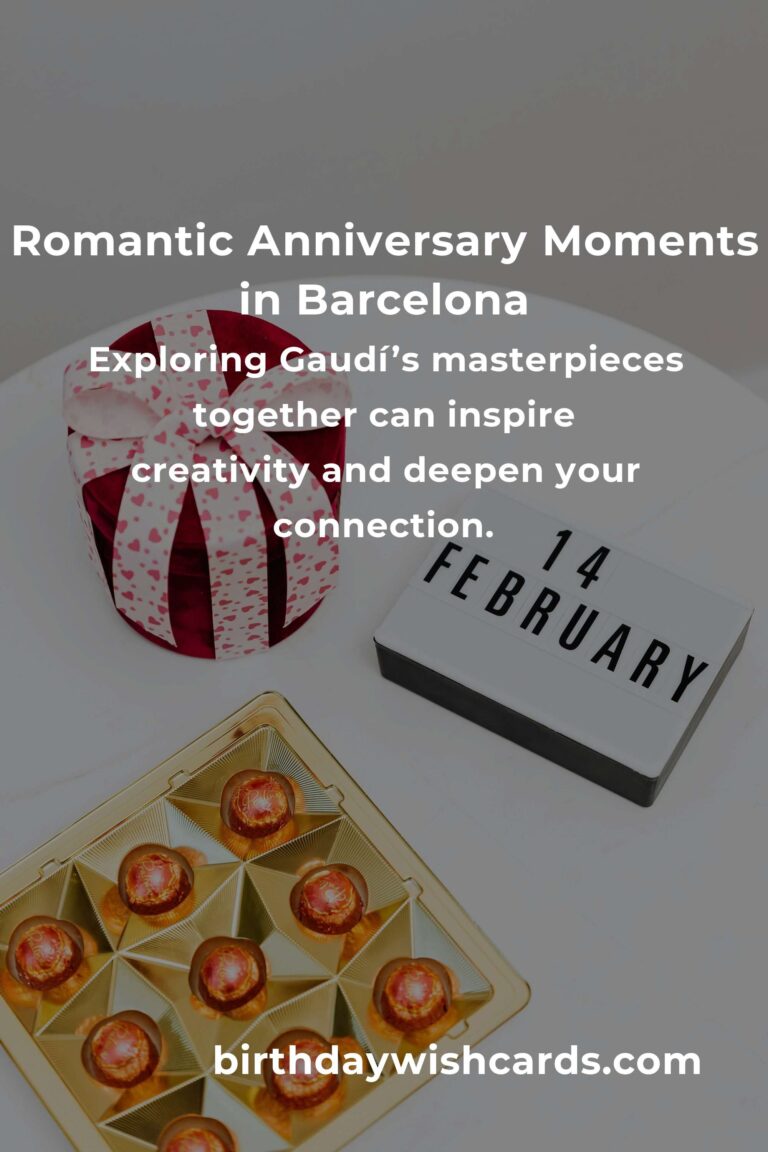 6 Unforgettable Opening Anniversary Ideas for Couples in Barcelona