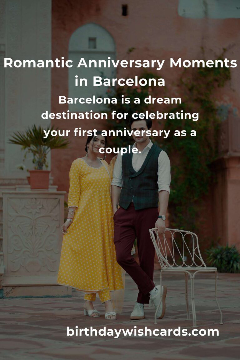 6 Unforgettable Opening Anniversary Ideas for Couples in Barcelona