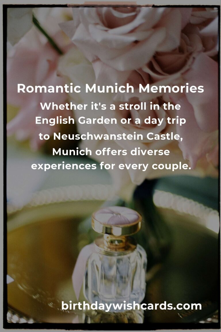 7 Heartfelt Graduation Anniversary Ideas for Couples in Munich