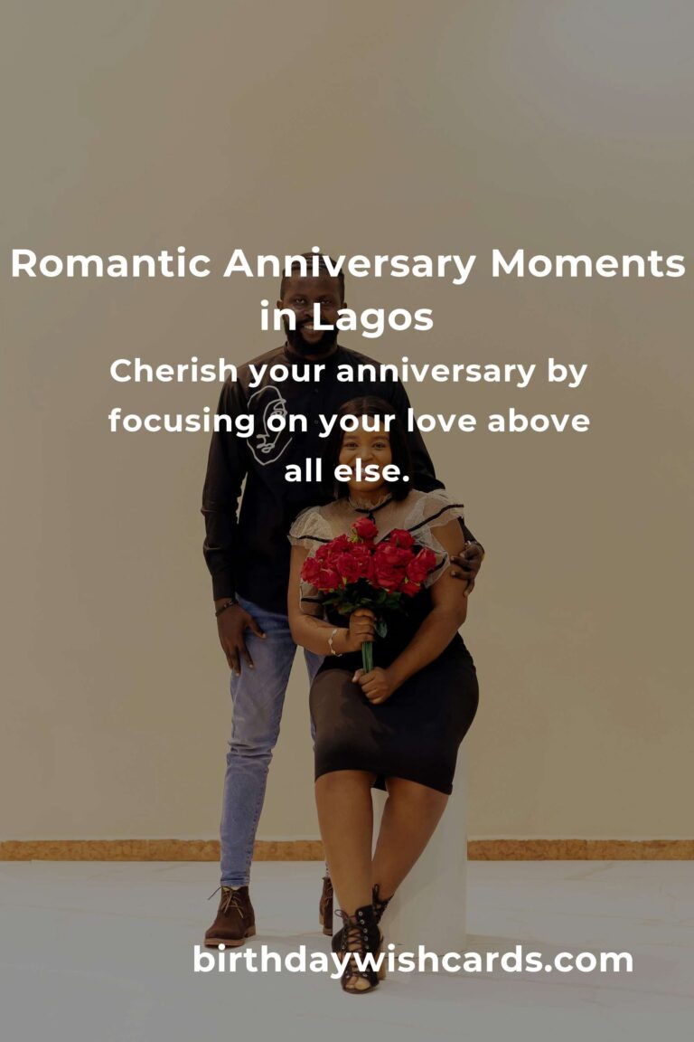 9 Unforgettable Wedding Anniversary Ideas for Couples in Lagos: Celebrate Love in Style